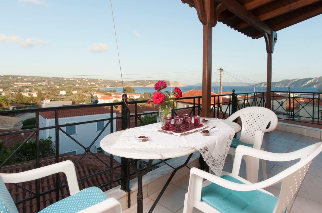Apartament The House Of "Angelina", Magnificent View Of The Sea Methoni  Zewnętrze zdjęcie