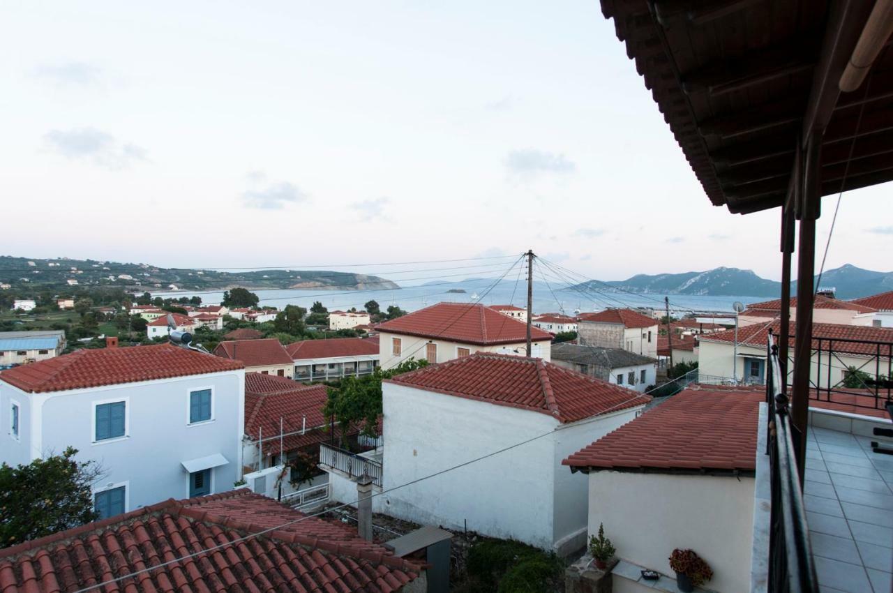 Apartament The House Of "Angelina", Magnificent View Of The Sea Methoni  Zewnętrze zdjęcie
